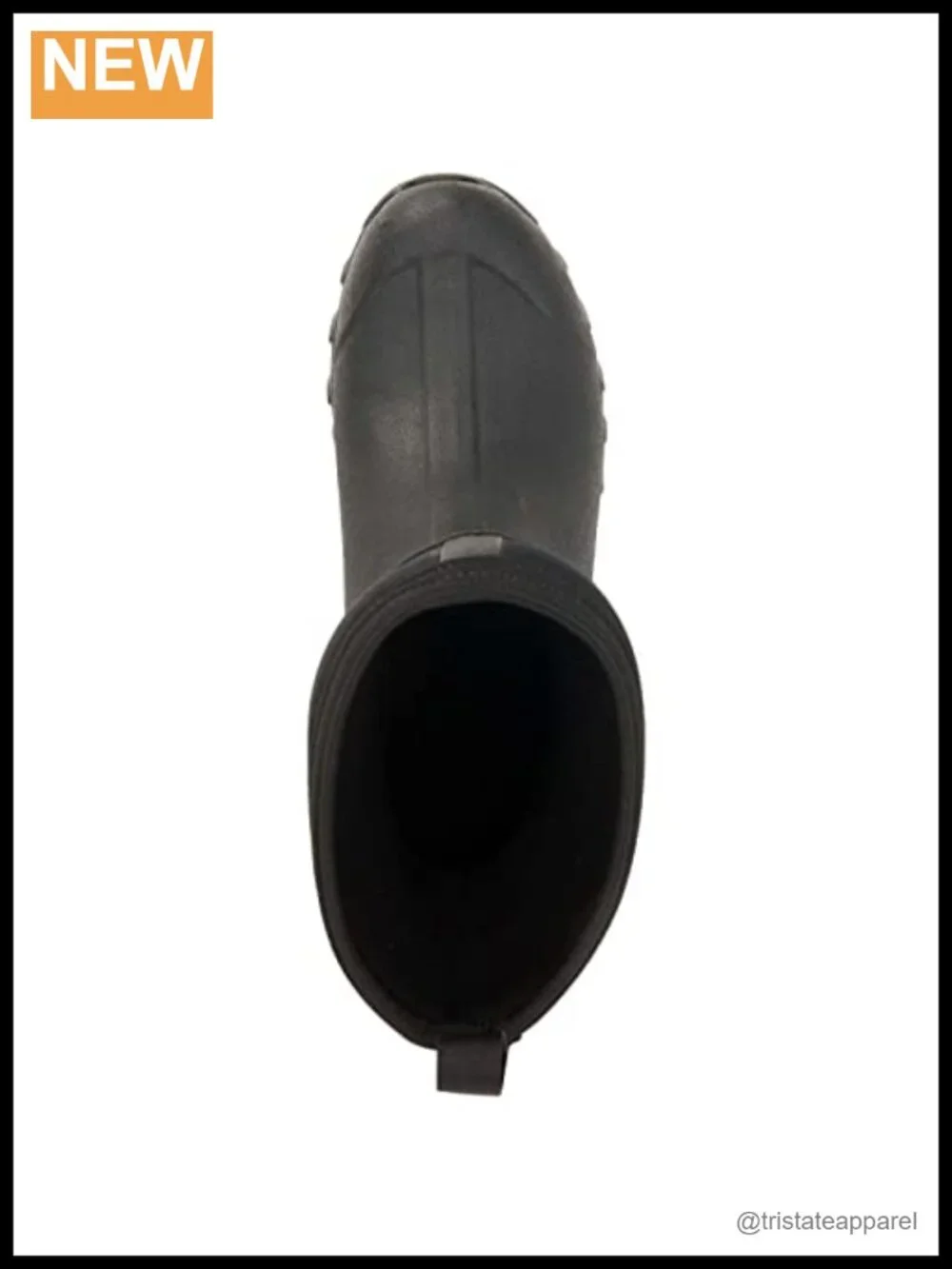Women's 12-Inch Mid Boot Waterproof Fleece Lined Neoprene Rubber Pull-On Snow